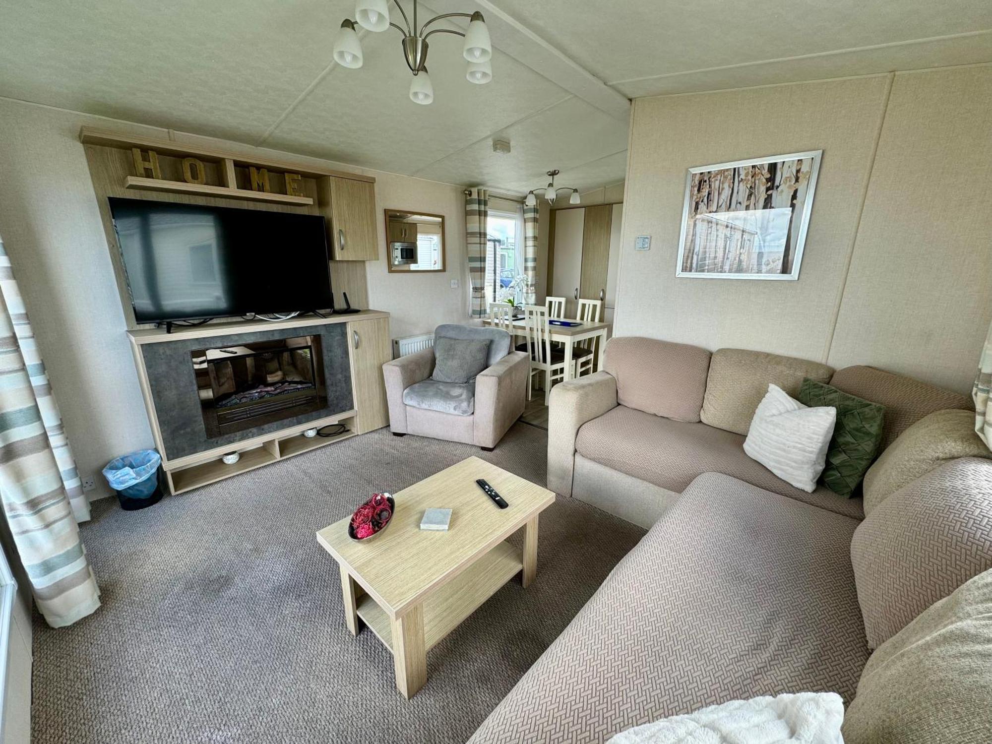 New Sea View Platinum Caravan With Huge Decking Newcastle upon Tyne Exterior foto