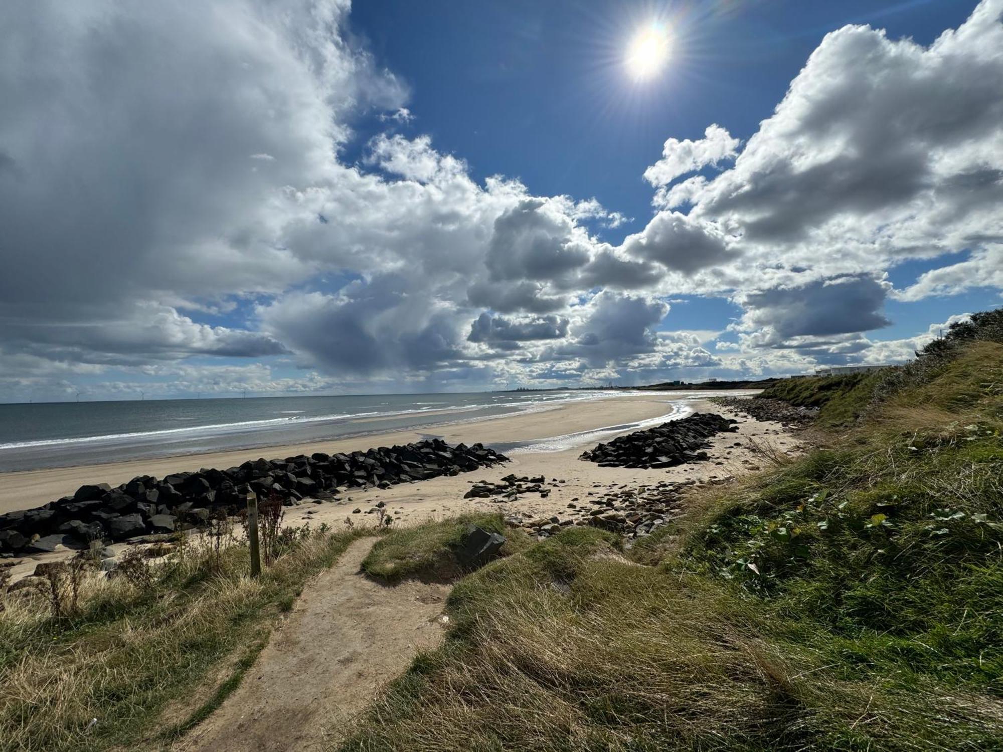 New Sea View Platinum Caravan With Huge Decking Newcastle upon Tyne Exterior foto